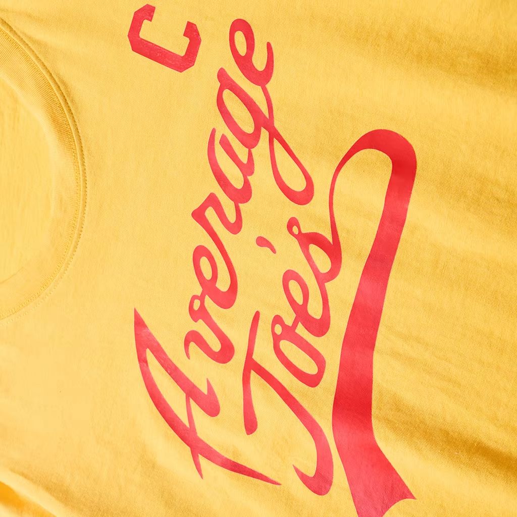 Team Sports - Camiseta Masculina Amarela Average Joes, Personagem