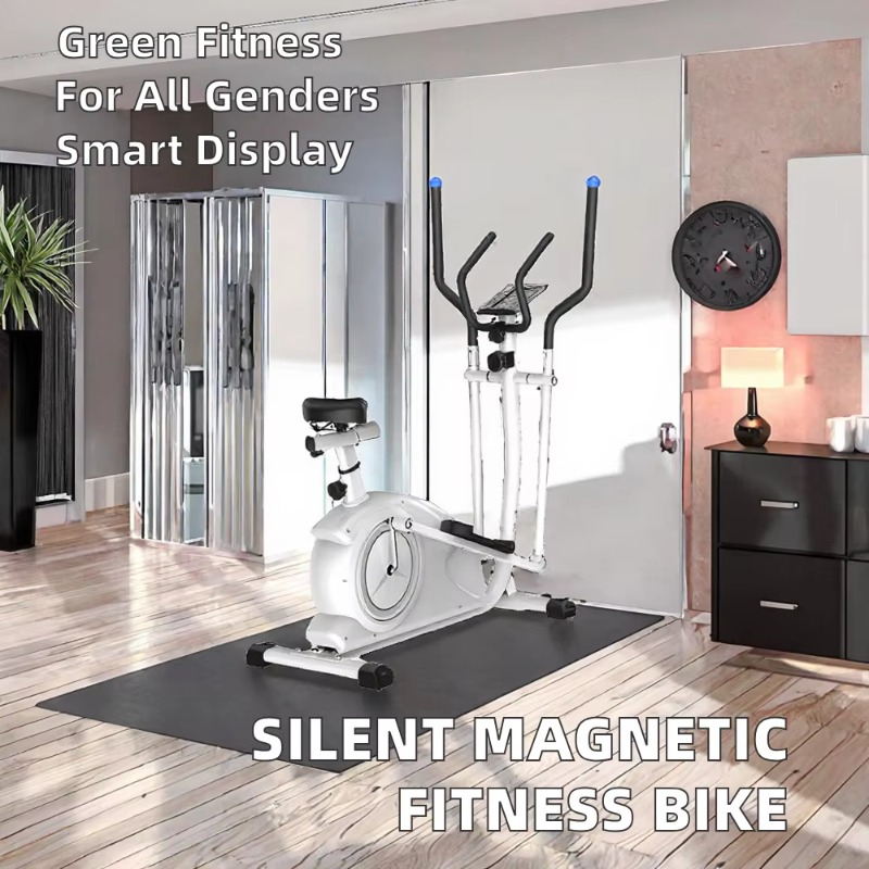 Exercise Bike Magnetic Resistance - Bicicleta elíptica reclinada magnética para casa