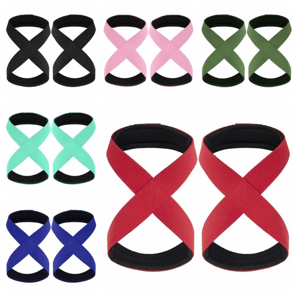 Wrist Wraps Weightlifting Support - 1 Par de Novos Cintos de