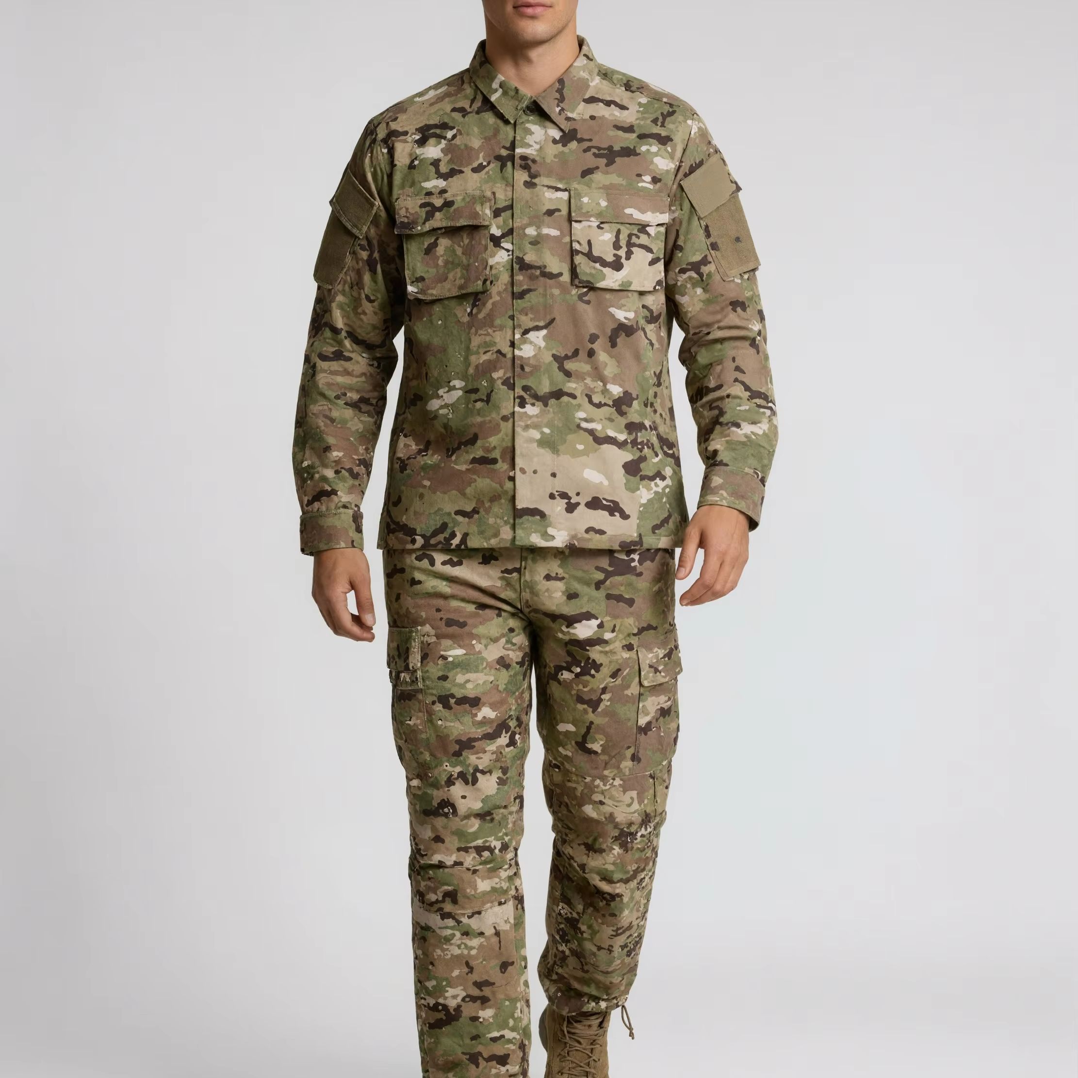 Hiking - Uniforme de Caça Camuflado, Conjunto Tático
