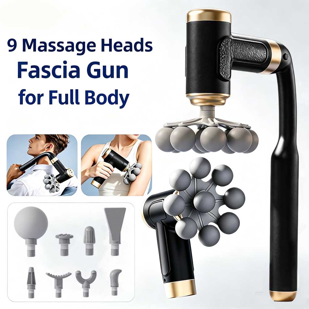 Electric Massage Gun Deep Tissue - Pistola de Massagem Muscular 2 em