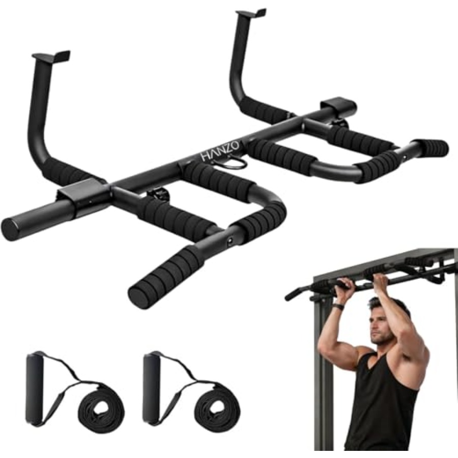 Door Pull Up Bar No Screw - Barra de Exercícios para Porta com