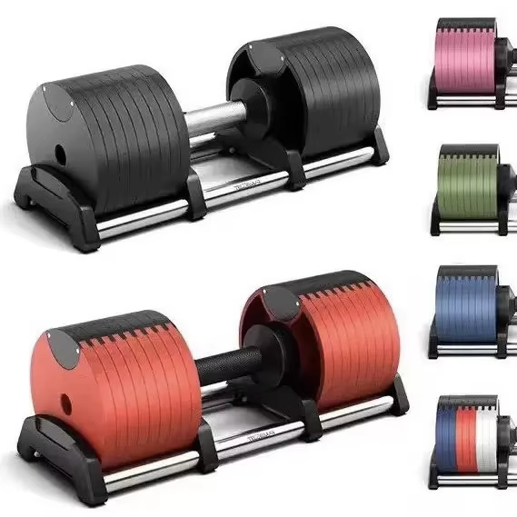 Adjustable Dumbbell Pair 40Kg - Conjunto de Halteres Ajustáveis de Ferro