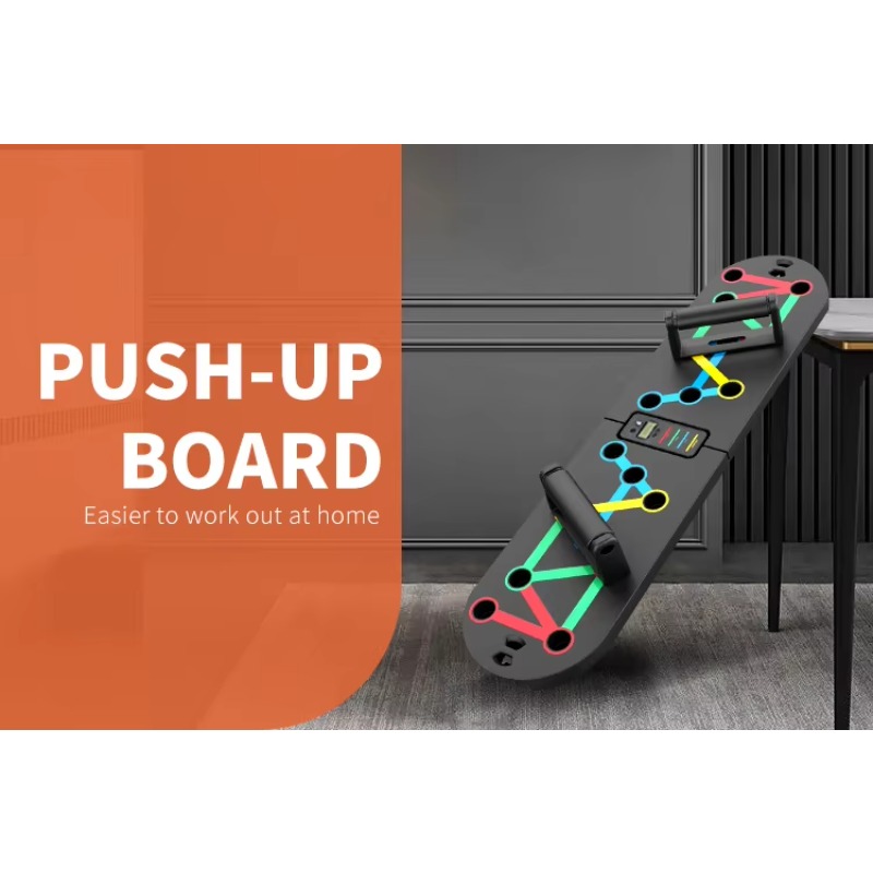 Push Up Board Foldable Multi Function - Pranchas de Flexão Ajustáveis, Dobráveis, Duráveis
