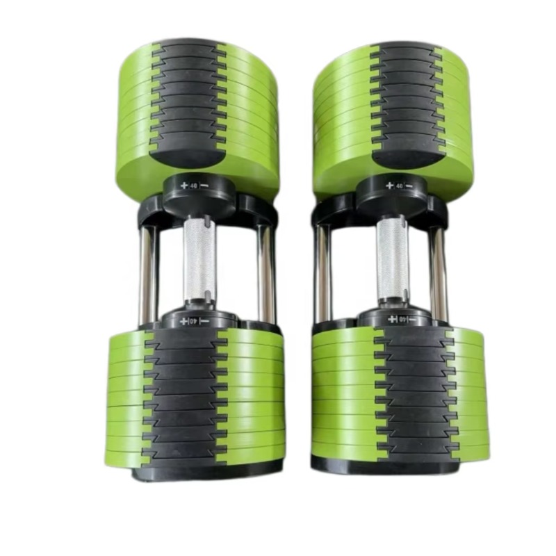 Adjustable Dumbbell Pair 40Kg - Halteres Ajustáveis de Aço Eletrogalvanizado para