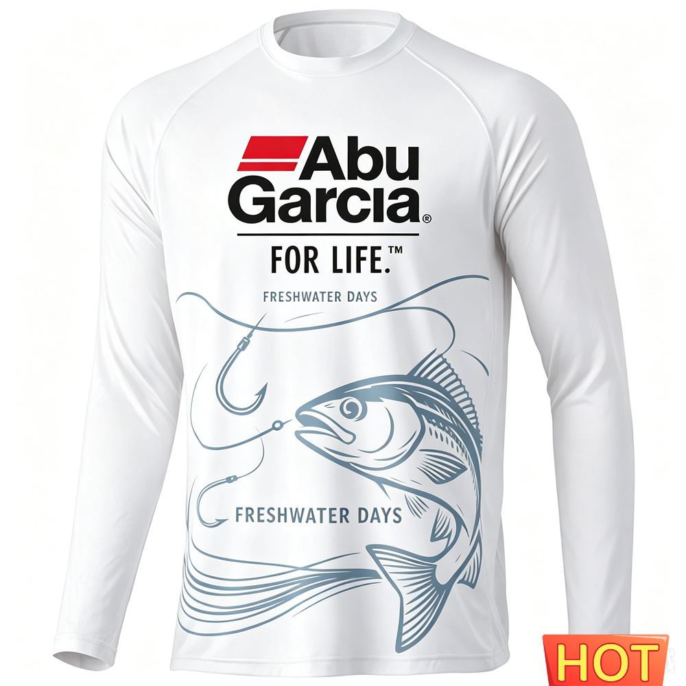 Fishing - Camiseta Masculina de Pesca de Manga