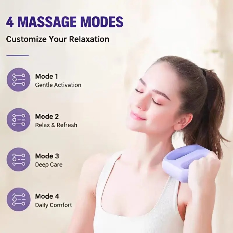 Pistola de Massagem Recarregáv - Electric Massage Gun Deep Tissue avaliação e preço