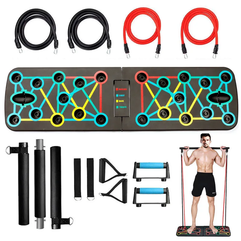 Prancha de Flexão Multifuncion - Push Up Board Foldable Multi Function avaliação e preço