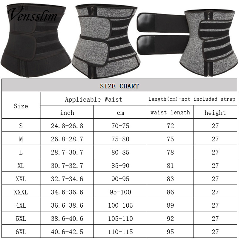 Vensslim shaperwear cintura tr - Sweat Waist Trainer Belt Neoprene avaliação e preço