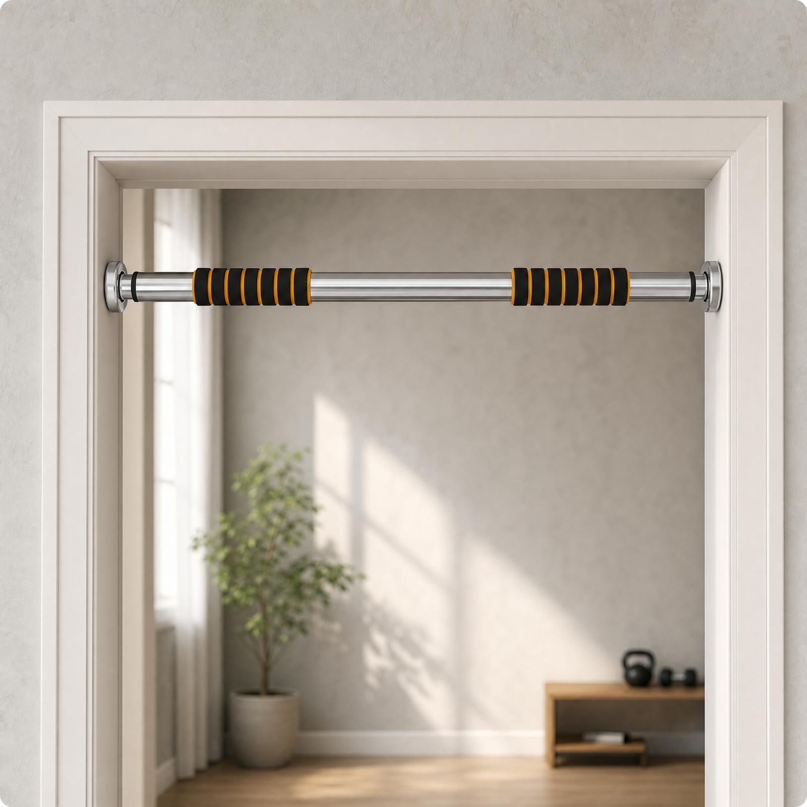Barra de Elevação Portátil par - Door Pull Up Bar No Screw avaliação e preço