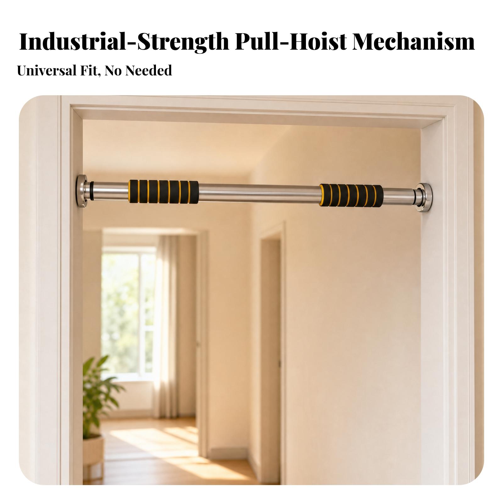 Barra de Elevação Portátil par - Door Pull Up Bar No Screw avaliação e preço