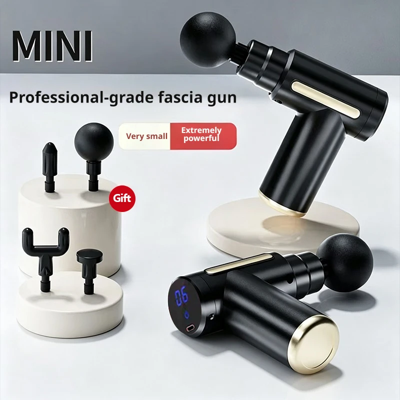 Mini pistola de massagem elétr - Electric Massage Gun Deep Tissue avaliação e preço