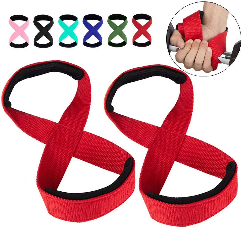1 Par de Novos Cintos de Polié - Wrist Wraps Weightlifting Support avaliação e preço