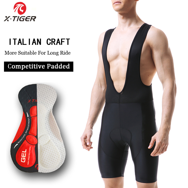 X-TIGER-Respirável Ciclismo Bi - Padded Cycling Shorts 5D Gel avaliação e preço