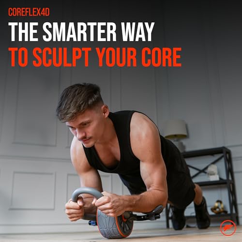 CoreFlex4D Roda Abdominal com  - Ab Roller Wheel With Elbow Support avaliação e preço