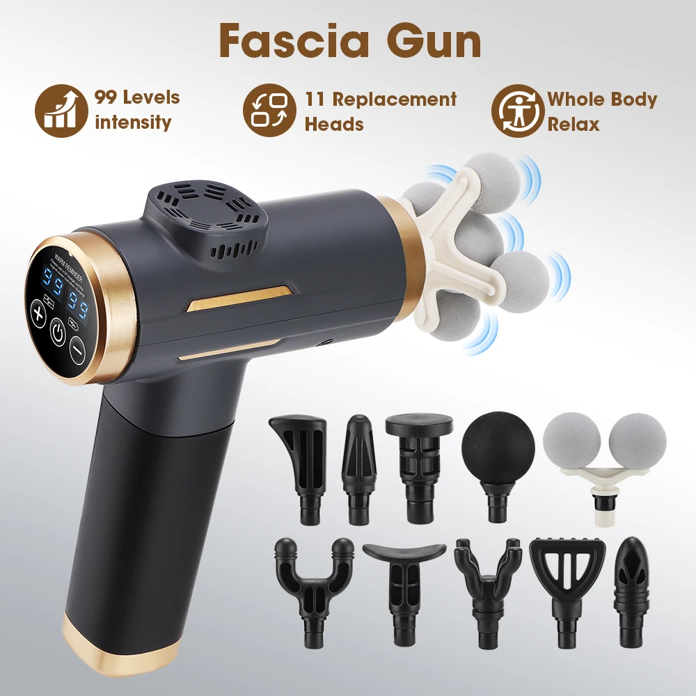 Pistola de Massagem Elétrica 2 - Electric Massage Gun Deep Tissue avaliação e preço