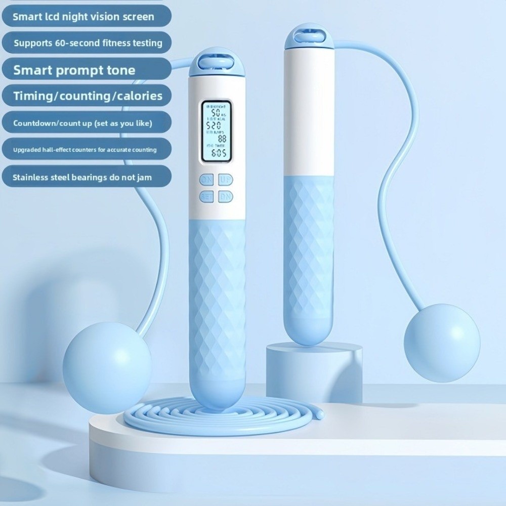 Corda de Pular Sem Fio com Con - Smart Jump Rope Digital Counter avaliação e preço