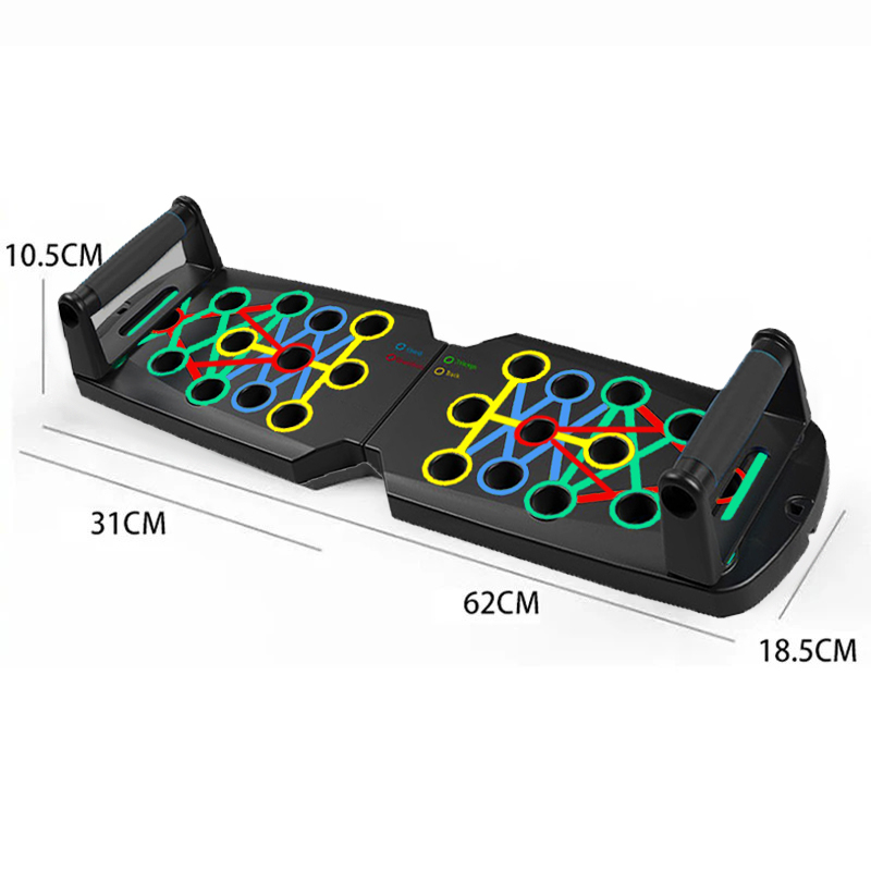 Conjunto de prancha multifunci - Push Up Board Foldable Multi Function avaliação e preço