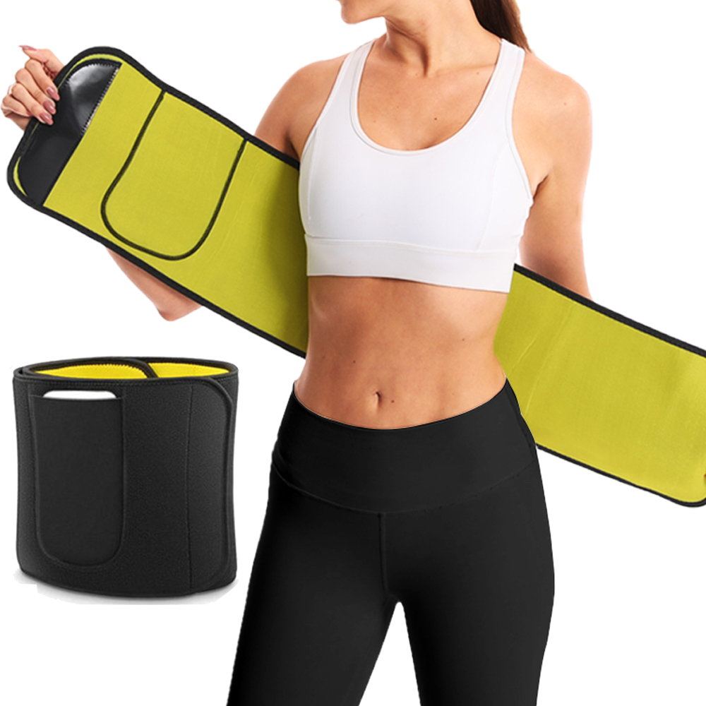 Cinta Modeladora de Sauna para - Sweat Waist Trainer Belt Neoprene avaliação e preço