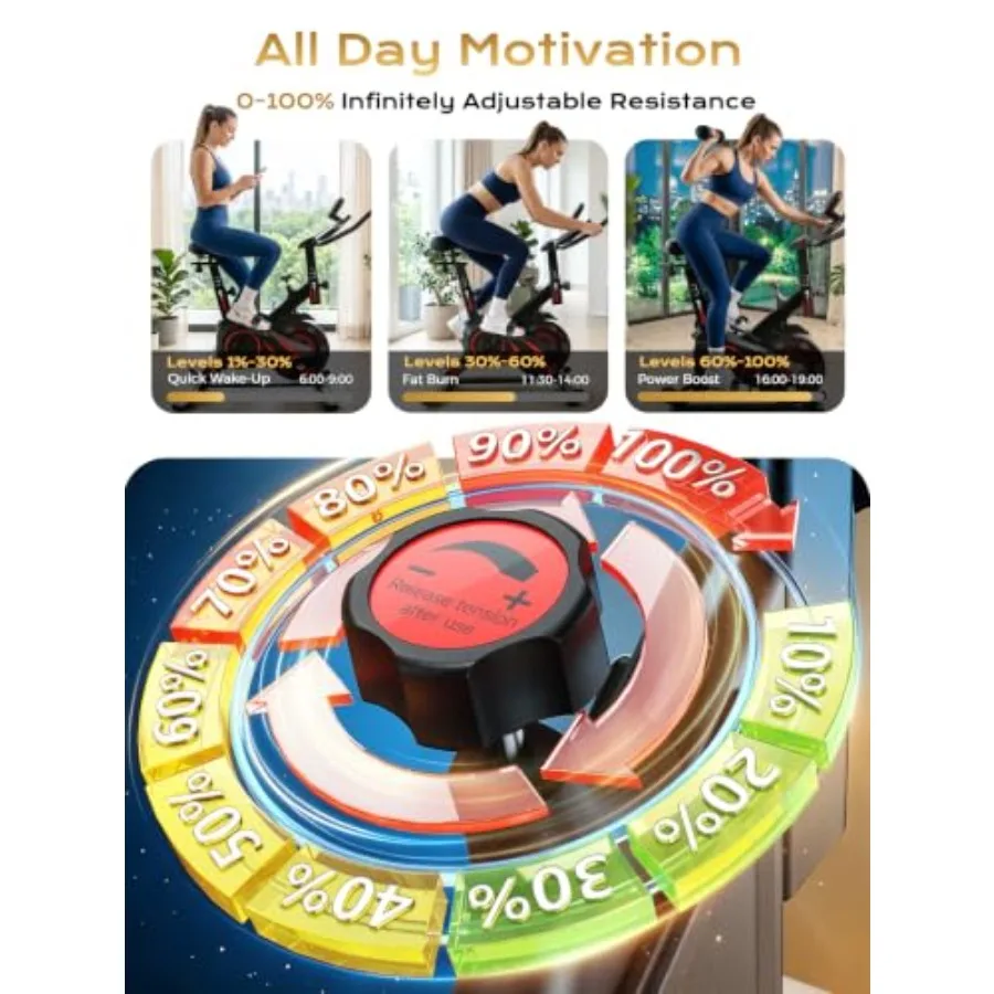 Bicicleta de exercício para us - Exercise Bike Magnetic Resistance avaliação e preço
