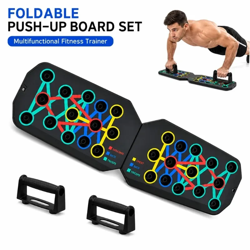 Conjunto de Prancha de Flexões - Push Up Board Foldable Multi Function avaliação e preço