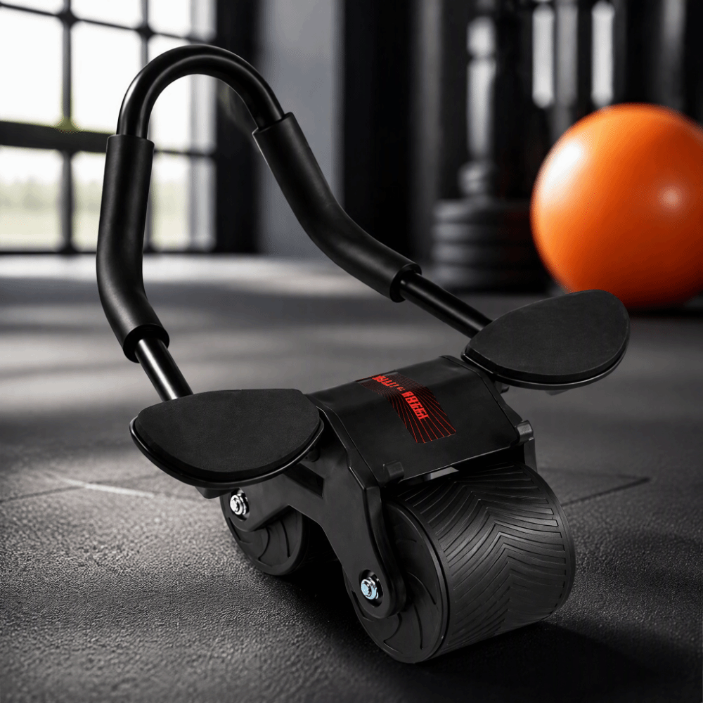 Roda Abdominal Automática com  - Ab Roller Wheel With Elbow Support avaliação e preço