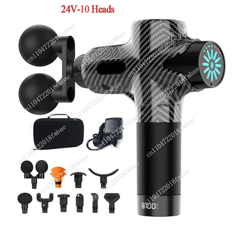 Pistola de massagem elétrica p - Electric Massage Gun Deep Tissue avaliação e preço