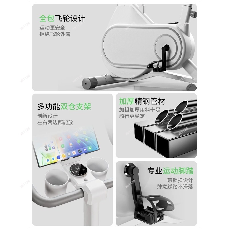 Bicicleta de spinning silencio - Exercise Bike Magnetic Resistance avaliação e preço