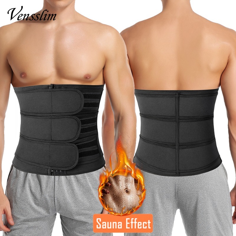 Vensslim masculino cintura tra - Sweat Waist Trainer Belt Neoprene avaliação e preço