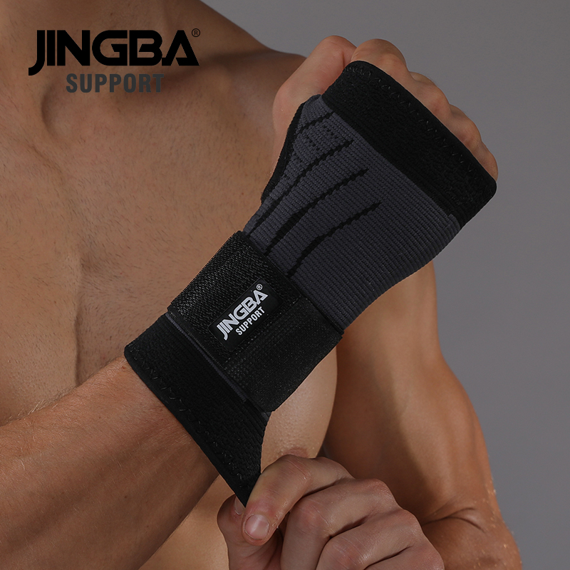 Jingba suporte 1 pçs boxe mão  - Wrist Wraps Weightlifting Support avaliação e preço