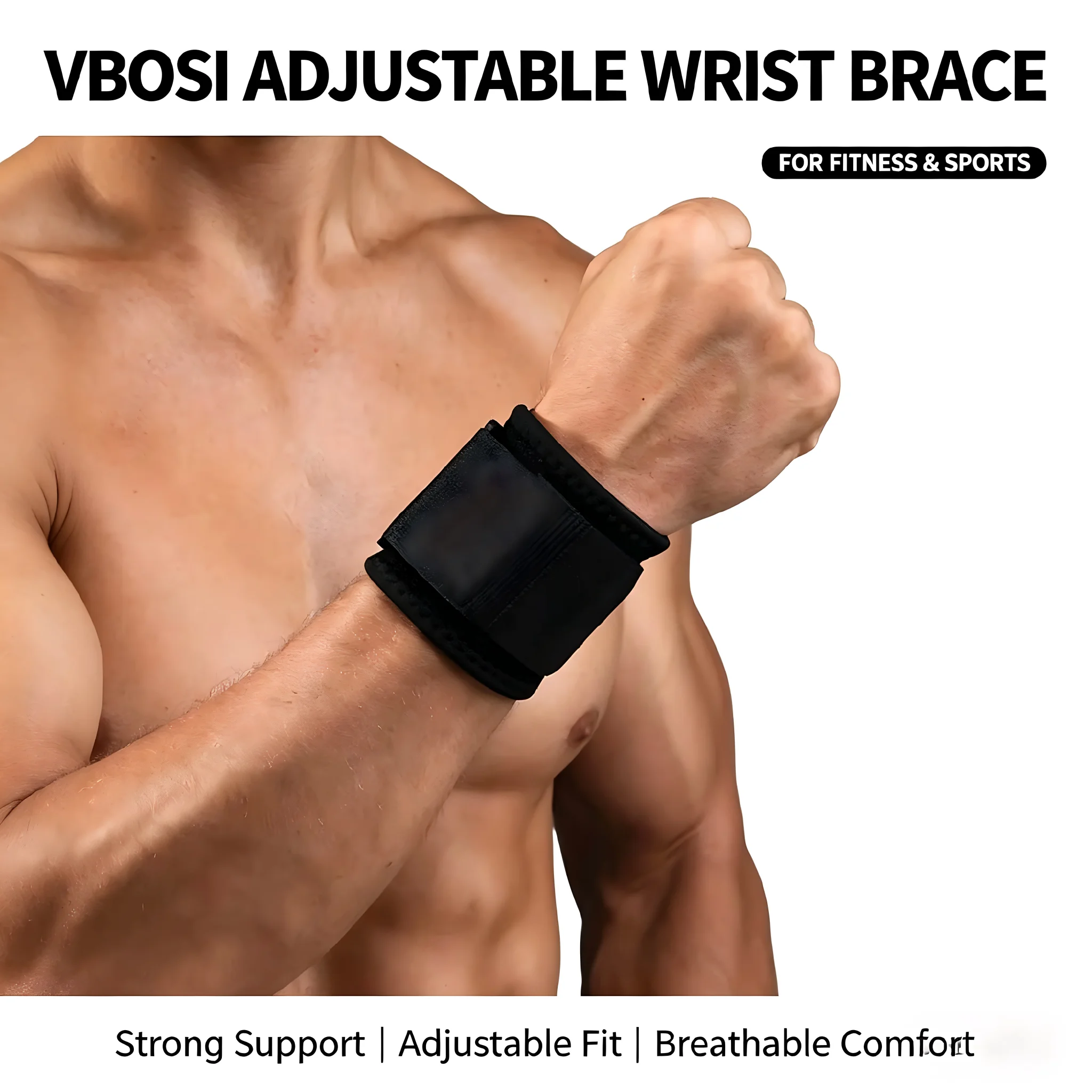 Faixas de Pulso Profissionais  - Wrist Wraps Weightlifting Support avaliação e preço