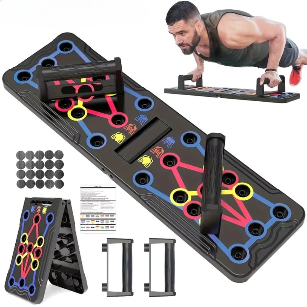Conjunto de prancha push-up mu - Push Up Board Foldable Multi Function avaliação e preço