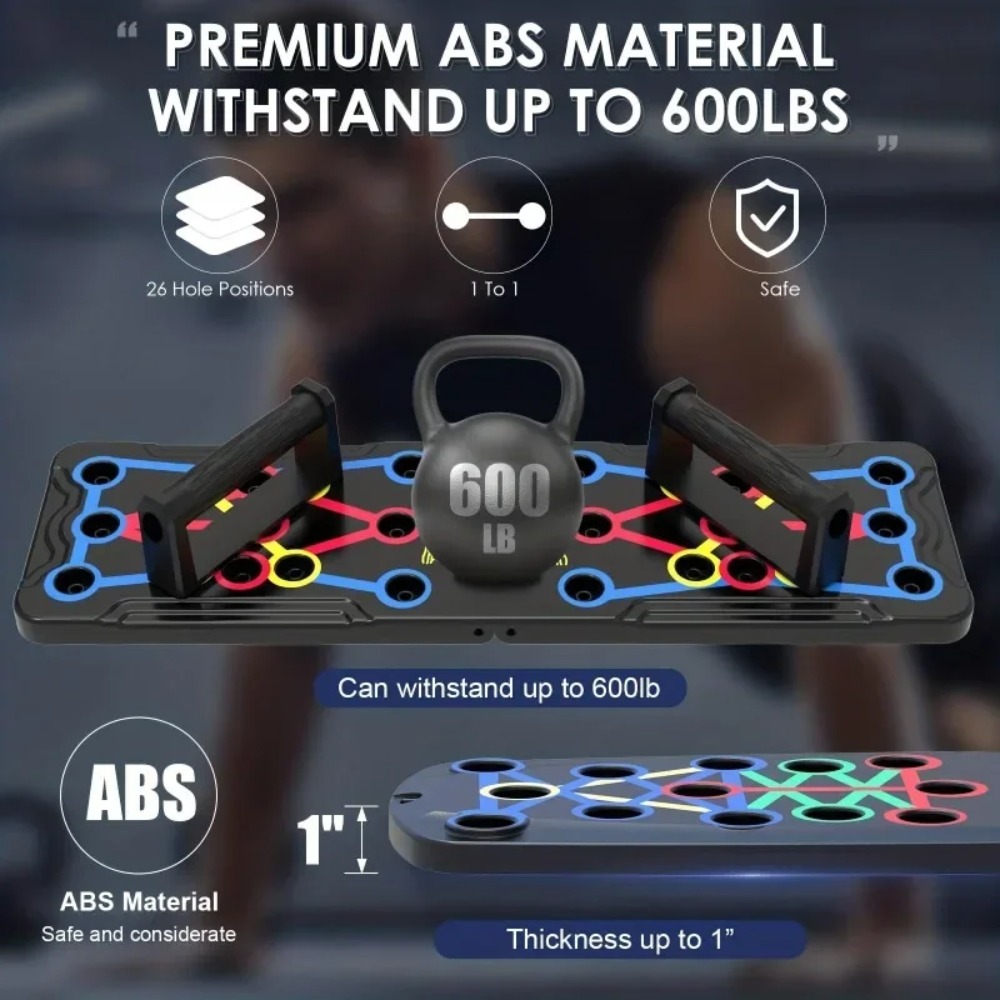 Conjunto de prancha push-up mu - Push Up Board Foldable Multi Function avaliação e preço