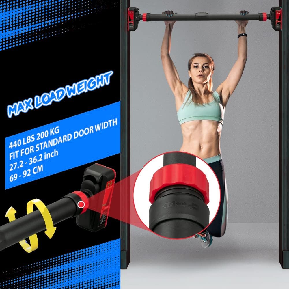 Barra de Exercícios Ajustável  - Door Pull Up Bar No Screw avaliação e preço