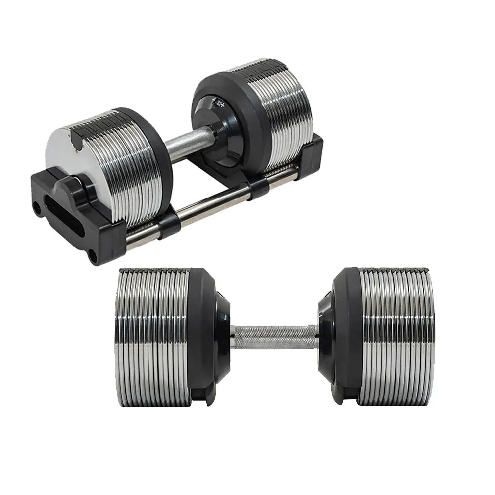 Halteres Ajustáveis de Aço Ino - Adjustable Dumbbell Pair 40Kg avaliação e preço