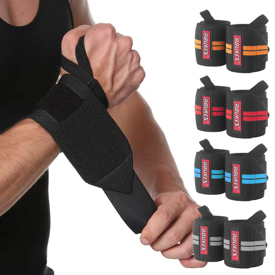 AOLIKES Munhequeiras de Fitnes - Wrist Wraps Weightlifting Support avaliação e preço